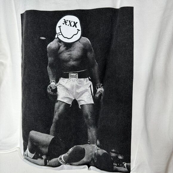 God Selection XXX Cream Champion Boxer Graphic cut crop top short sleeves L - Picture 7 of 11